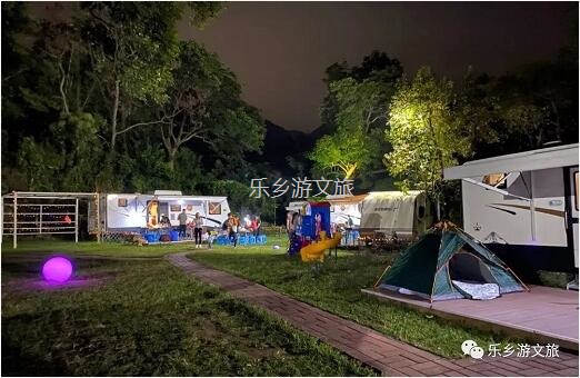 乡村旅游：【度假】树影与星空交织，在大自然中享受假期的浪漫