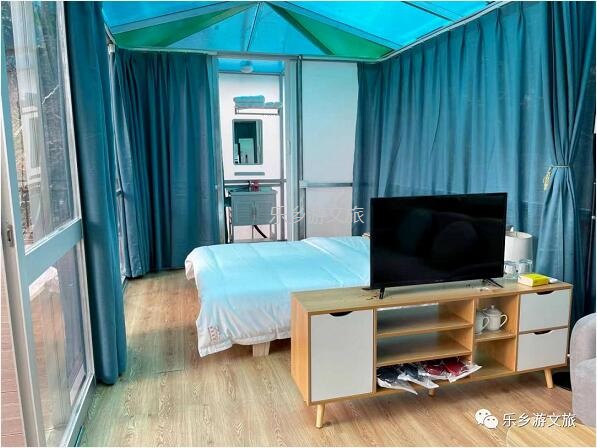 乡村旅游：【度假】树影与星空交织，在大自然中享受假期的浪漫