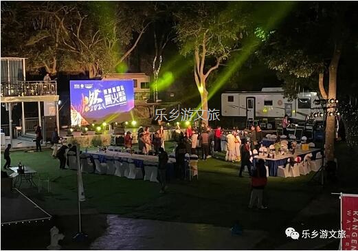 乡村旅游：【度假】树影与星空交织，在大自然中享受假期的浪漫