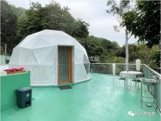 乡村旅游：【度假】树影与星空交织，在大自然中享受假期的浪漫