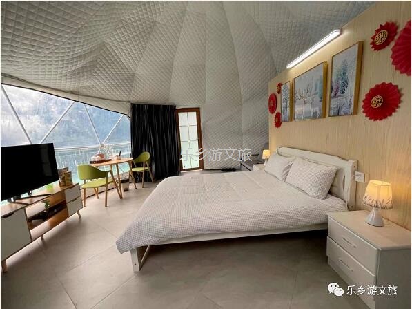 乡村旅游：【度假】树影与星空交织，在大自然中享受假期的浪漫